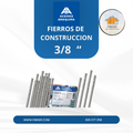 11) Fierro Corrugado 3/8" Aceros Arequipa