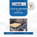 24) Clavos Carpintero 2 1/2" TreamPeru
