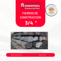 04) Fierros Corrugado 3/4" SiderPeru