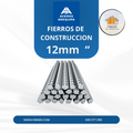 16) Fierro Corrugado 12mm" Aceros Arequipa